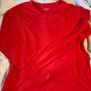 Red long sleeve